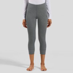Legginsy damskie Odlo BL BOTTOM 3/4 ACTIVE WARM ECO. Szare bielizna termoaktywna damska Odlo, s, bez wzorów, z materiału. Za 249.99 zł.