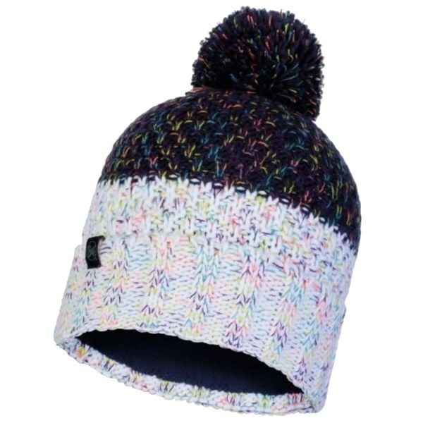 Czapka zimowa damska Buff Janna Knitted&Polar. Niebieskie czapki zimowe damskie Buff, z polaru. W wyprzedaży za 59.00 zł.