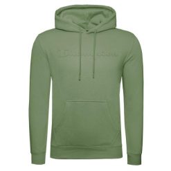 Bluza sportowa męska Champion 218282GS088. Zielone bluzy sportowe męskie CHAMPION, m, z bawełny. Za 162.48 zł.