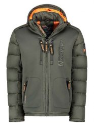 Geographical Norway Kurtka pikowana "Beachwood" w kolorze khaki rozmiar: S. Brązowe kurtki męskie Geographical Norway, s, bez wzorów, bez kaptura. Za 184.46 zł.