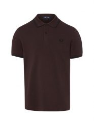 Fred Perry koszulka polo Mężczyźni Bawełna brązowy, XXL. Brązowe koszulki polo męskie Fred Perry, m, bez wzorów, z bawełny, bez ramiączek. Za 499.95 zł.