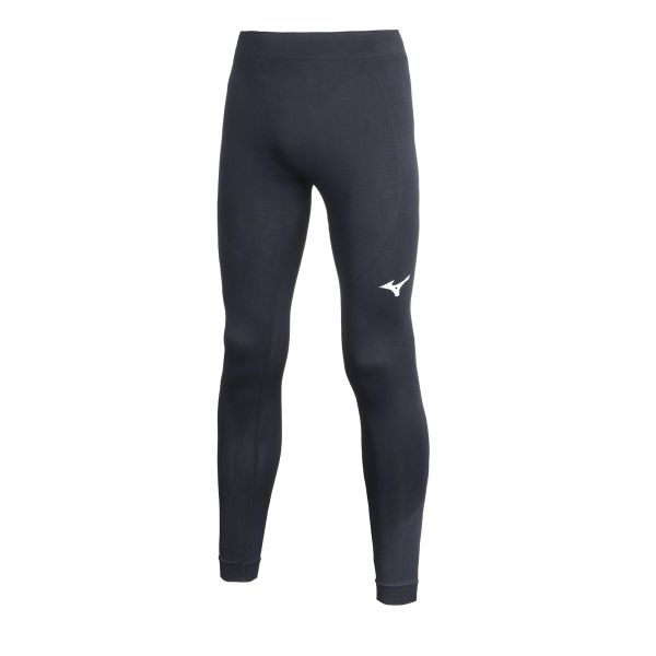 Spodnie Mizuno Team Core undertight. Czarne spodnie materiałowe męskie Mizuno, bez wzorów. Za 163.00 zł.