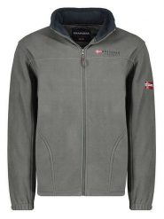 ANAPURNA Kurtka polarowa "Uranium" w kolorze szarym rozmiar: XXL. Szare kurtki męskie ANAPURNA, xxl, bez wzorów, z polaru, bez kaptura. Za 82.99 zł.