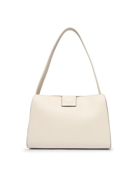 TOUS Torebka CITY M. KAOS ICON 2002355201 Écru. Torebki klasyczne damskie Tous, bez wzorów, ze skóry, bez dodatków. Za 1,049.00 zł.