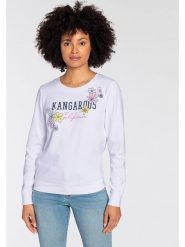 Kangaroos Bluza w kolorze białym rozmiar: 52/54. Białe bluzy bez kaptura damskie Kangaroos, z bawełny. Za 52.92 zł.