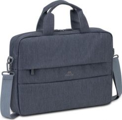Torba Rivacase 7522 ciemnoszary. Szare torby na laptopa damskie RivaCase, bez wzorów, z tkaniny. Za 106.00 zł.