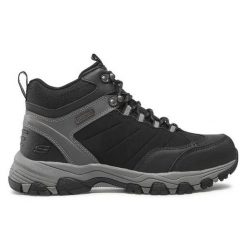 Buty trekkingowe męskie SKECHERS SELMEN TELAGO wysokie wodoodporne. Czarne buty trekkingowe męskie Skechers, bez zapięcia. Za 343.00 zł.