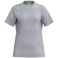 Koszulka damska Erima TS. Szare t-shirty damskie Erima, m, bez wzorów, z bawełny, bez kołnierzyka. Za 158.50 zł.