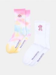 Skarpetki 2 pack Care Bears - wielobarwny. Skarpetki damskie Sinsay, bez wzorów. Za 15.99 zł.