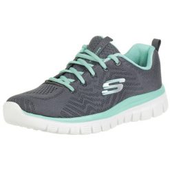Buty treningowe damskie Skechers Bobssquad Breeze Way. Szare obuwie treningowe damskie Skechers, trekkingowe, Skechers Sport. Za 199.00 zł.
