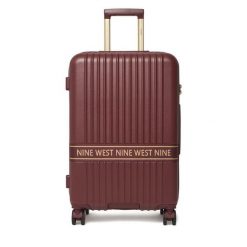 Walizka średnia Nine West. Czerwone walizki męskie Nine West, bez wzorów, średnie. Za 359.99 zł.