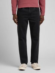 Wrangler Dżinsy - Regular fit - w kolorze antracytowym rozmiar: W30/L30. Czarne jeansy męskie Wrangler. Za 144.92 zł.