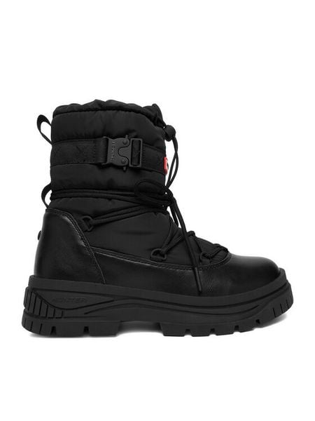 Hunter Śniegowce CEO-H8-378 Czarny. Czarne śniegowce damskie Hunter, z materiału. Za 359.99 zł.