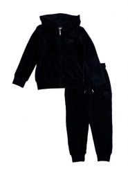 Bluza z kaptur na co dzień na siłownię. Czarne bluzy z kapturem damskie LEONE 1947 APPAREL, z dresówki. Za 168.36 zł.