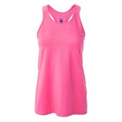Tank Top Damski. Czerwone topy sportowe damskie MARTES, s, bez wzorów, z materiału, bez ramiączek. Za 58.99 zł.