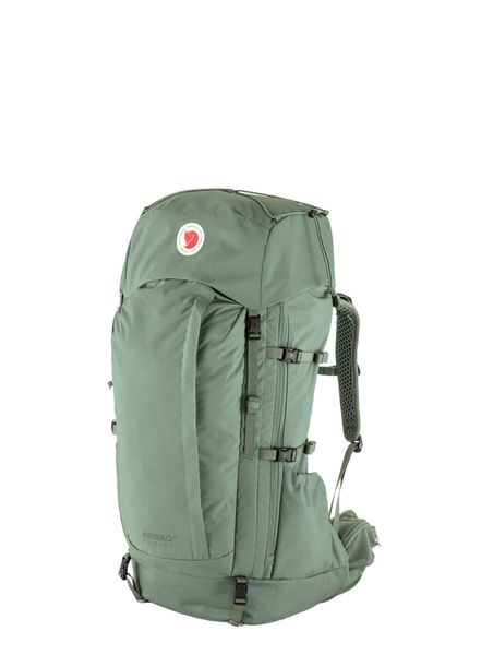 Plecak turystyczny Fjallraven Abisko Friluft 45. Zielone plecaki damskie Fjällräven, bez wzorów, z nylonu. Za 1,141.50 zł.