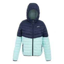 Kurtka Damska Hillpack IV Pikowana, Cienka, Lekka I Wodoodporna. Niebieskie kurtki damskie Regatta, bez wzorów, bez kaptura. Za 117.99 zł.