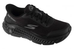 Buty sportowe Sneakersy damskie, Slip-ins: Max Cushioning Hyper Craze 2.0. Czarne buty sportowe na co dzień damskie Skechers, bez wzorów, z materiału, trekkingowe. Za 549.99 zł.