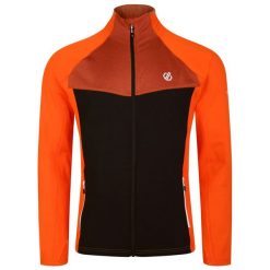 Bluza Męska Substratum Core Stretch Pełny Suwak. Brązowe bluzy bez kaptura męskie Dare 2b, m. Za 83.99 zł.