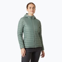 Kurtka damska Helly Hansen Sirdal Hooded Insulator. Zielone kurtki damskie Helly Hansen, bez wzorów, bez kaptura. Za 509.99 zł.