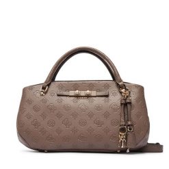 Torebka Guess. Brązowe torebki klasyczne damskie Guess, z aplikacjami, bez dodatków. Za 584.99 zł.