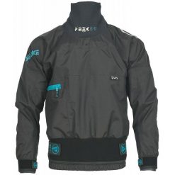 Kurtka kajakowa na wyprawy wodne Unisex Peak Deluxe 4L sucha górska. Czarne kurtki damskie PEAK PADDLESPORTS, l, bez wzorów, z nylonu, sportowe, bez kaptura. Za 1,869.00 zł.