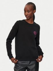 KARL LAGERFELD Bluza 246W1816 Czarny Regular Fit. Czarne bluzy bez kaptura damskie Karl Lagerfeld, xs, z bawełny. Za 619.99 zł.