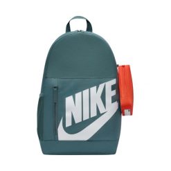 Plecak Nike Elemental + piórnik. Zielone plecaki damskie Nike, bez wzorów, sportowe. Za 132.99 zł.