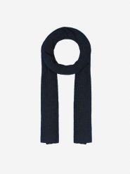 Perfect Cashmere Kaszmirowy szal "Lea" w kolorze granatowym - 180 x 30 cm rozmiar: onesize. Niebieskie szaliki i kominy damskie Perfect Cashmere, bez wzorów, z kaszmiru. Za 388.16 zł.