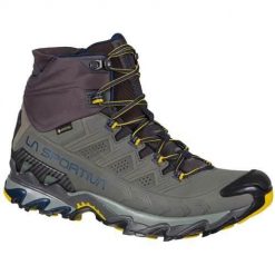 Buty trekkingowe męskie La Sportiva La Ultra Raptor Ii Mid Nubuckleder Gtx. Niebieskie buty trekkingowe męskie La Sportiva, z materiału, bez zapięcia, trekkingowe. W wyprzedaży za 900.25 zł.