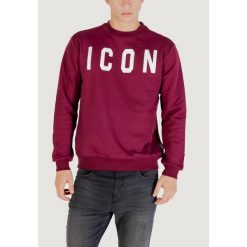 Bluza Mężczyzna ICON. Czerwone bluzy bez kaptura męskie ICON, m, z tkaniny. W wyprzedaży za 250.60 zł.
