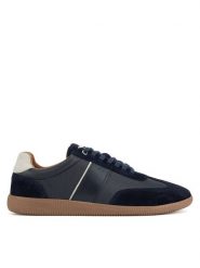 MEXX Półbuty PATRICK-01 MI24 Granatowy. Niebieskie półbuty męskie Mexx, ze skóry, bez zapięcia. Za 329.99 zł.