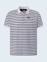 Pepe Jeans Koszulka polo w kolorze białym rozmiar: M. Białe koszulki polo męskie Pepe Jeans, m, bez wzorów, z bawełny, bez ramiączek. Za 127.45 zł.