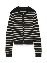 Vero Moda Kardigan w kolorze czarnym rozmiar: M. Czarne kardigany damskie Vero Moda, m, bez wzorów. Za 109.78 zł.