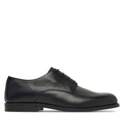 Półbuty Calvin Klein. Czarne buty wizytowe męskie CALVIN KLEIN, bez zapięcia. Za 649.99 zł.