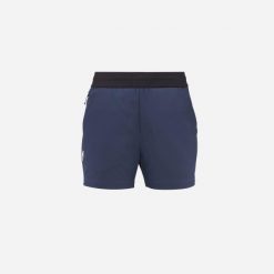 Szorty sportowe Millet Wanaka Stretch Short Iii W Granatowy Regular Fit. Niebieskie spodenki sportowe damskie Millet, m, trekkingowe. Za 255.00 zł.