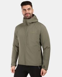Męska kurtka outdoorowa Kilpi SONNA-M. Zielone kurtki outdoor męskie Kilpi, l, bez wzorów, z materiału, bez kaptura. Za 576.97 zł.