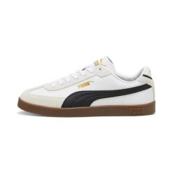 Buty damskie sportowe sneakersy Puma CLUB II ERA. Białe buty sportowe na co dzień damskie Puma, bez wzorów, z materiału, trekkingowe. Za 219.00 zł.