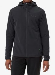 Kurtka polarowa męska Vaude Elope Stormfleece Hoody. Czarne kurtki męskie Vaude, na zimę, l, bez wzorów, z polaru, bez kaptura. Za 489.49 zł.