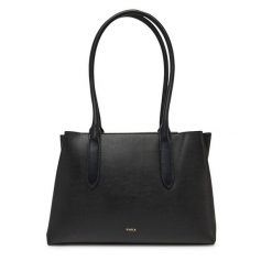Torebka Furla. Czarne torebki klasyczne damskie Furla, bez wzorów, bez dodatków. Za 1,089.00 zł.