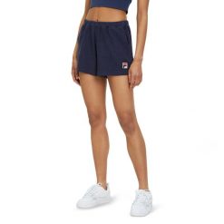 Spodenki damskie FILA Lusaka. Niebieskie szorty damskie Fila, bez wzorów. Za 129.99 zł.