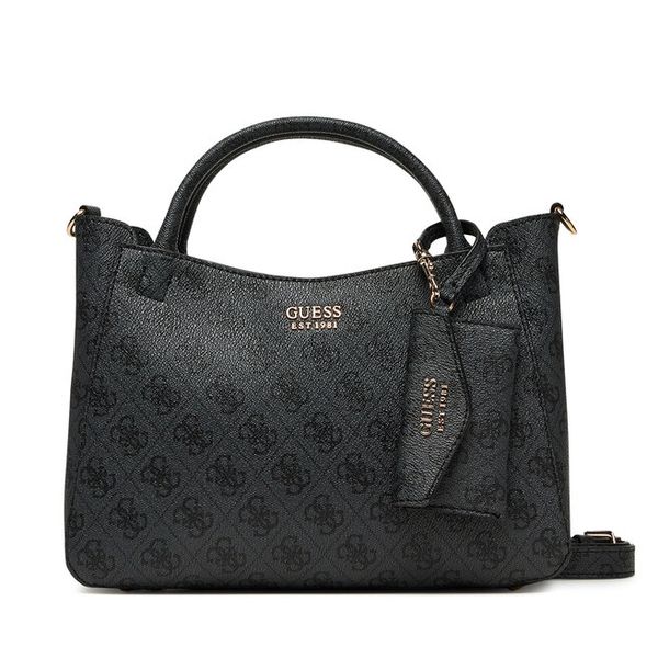 Torebka Guess. Szare torebki klasyczne damskie Guess, z aplikacjami, bez dodatków. Za 399.99 zł.