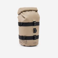 Torba rowerowa do bikepackingu Riverside ADVT 900 na widelec IPX6 4 l. Brązowe torebki klasyczne damskie ROCKRIDER, bez wzorów, z materiału, bez dodatków. Za 89.99 zł.