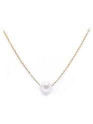 MOODE Naszyjnik "Vanessa" - dł. 40 cm rozmiar: onesize. Białe naszyjniki damskie MOODE, ze stali. Za 39.99 zł.