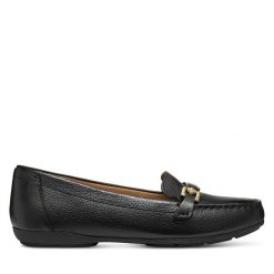 Mokasyny Geox. Czarne mokasyny damskie Geox. Za 499.99 zł.