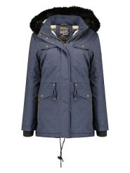 Geographical Norway Parka "Celeste" w kolorze niebieskim rozmiar: M. Niebieskie parki damskie Geographical Norway, m, bez wzorów. Za 269.81 zł.