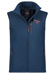 Geographical Norway Kamizelka softshellowa "Vacer" w kolorze granatowym rozmiar: onesize. Niebieskie kamizelki damskie Geographical Norway. Za 127.35 zł.