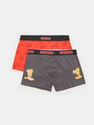 Bokserki classic 2 pack Garfield - wielobarwny. Bokserki męskie Sinsay, bez wzorów. Za 29.99 zł.