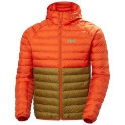 Kurtka z kapturem Helly Hansen Banff. Brązowe kurtki męskie Helly Hansen, bez wzorów, z puchu, eleganckie, z kapturem. W wyprzedaży za 781.00 zł.