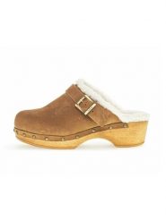 Gabor Skórzane kapcie w kolorze jasnobrązowym rozmiar: 36. Brązowe kapcie damskie Gabor, z materiału. Za 144.58 zł.